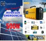 INVERSOR EMERGENCIA 220VAC/50HZ 500W PSW PORTABLE 